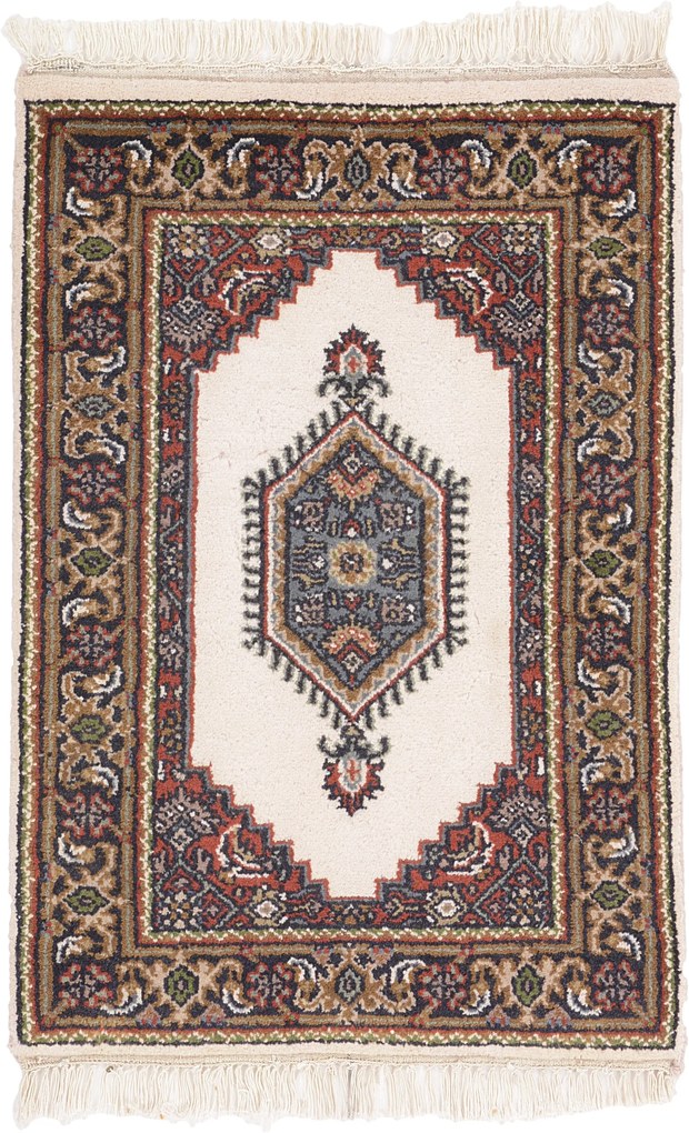 Persian Tappeto orientale 90 x 60 (Indian) Annodato A Mano