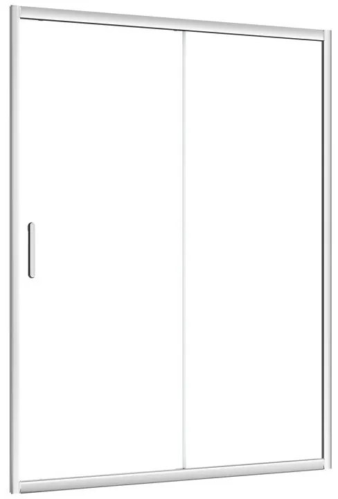 Kit vetro per doccia ad apertura scorrevole Easy L 120 x H 190cm, Sp. 6 mm