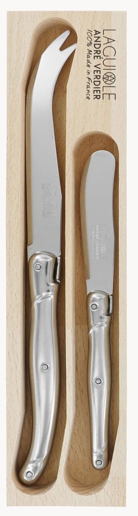 Set di 2 coltelli di farmaggio Debutant Inox