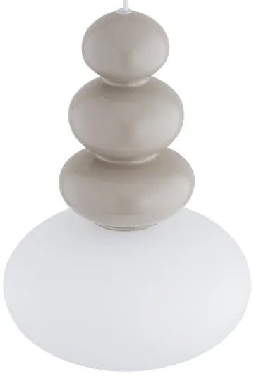 Argon 8819 - Lampadario a sospensione con filo DIEGO 1xGU10/5W/230V bianco/grigio