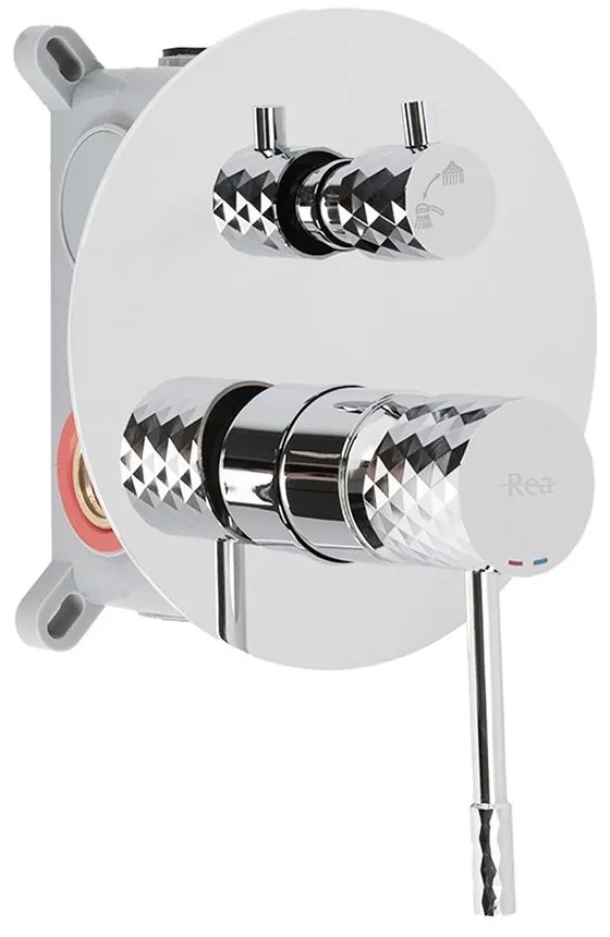 Set doccia da incasso Rea Lungo Diamond Chrome  + BOX