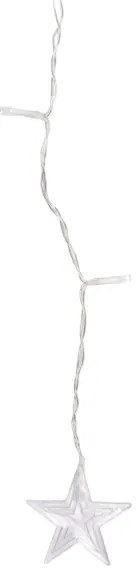 Aigostar - Catena luminosa LED da esterno per Natale 168xLED 3x1,5m IP44 bianco caldo a forma di stelle