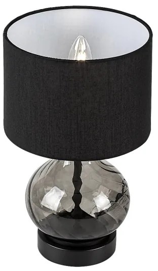 Rabalux 74034 - Lampada da tavolo PIRELO 1xE14/25W/230V fumé