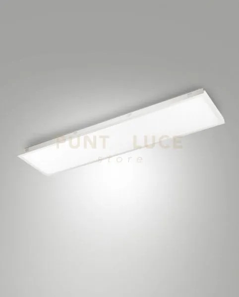 Manet clip-in plafoniera incasso 30x120cm ww prismatic cri90 dimmer...