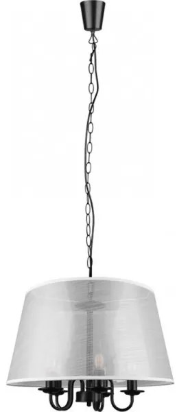 Reality - Lampadario LED a catena CIMA 5xE14/40W/230V grigio