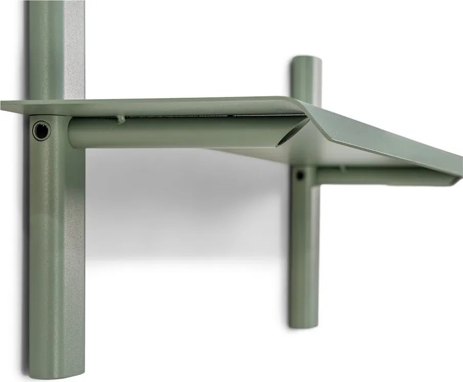 Mensola verde polveroso in metallo 60 cm Hola – Spinder Design
