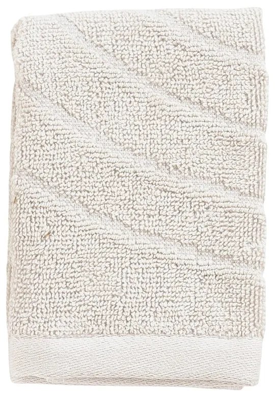 Asciugamano tipo terry grigio chiaro in cotone 30x30 cm Time – Zone