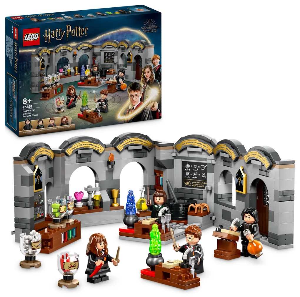 Castello Hogwarts Lezione di pozioni Lego Harry Potter