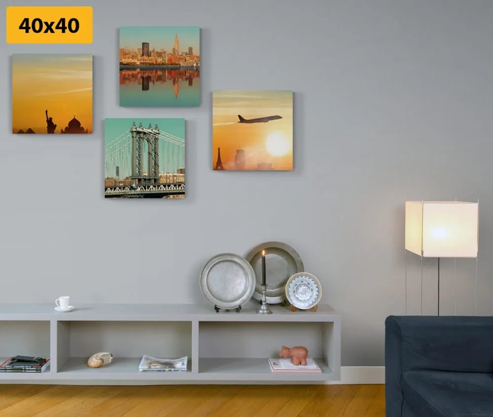 Set di quadri – Viaggio a New York