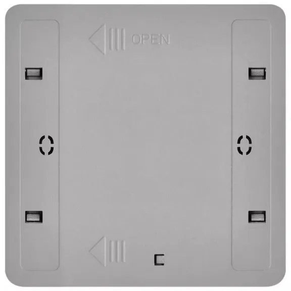 Interruttore 4 bottoni GoSmart 1xCR2430 Tuya nero