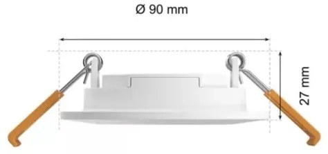 Philips - LED RGBW Lampada da bagno dimmerabile Hue SLIM LED/8,3W/230V IP44