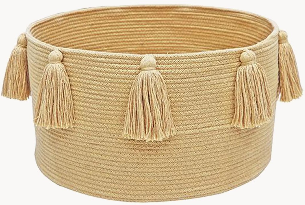 Cesto in cotone fatto a mano New Tassels