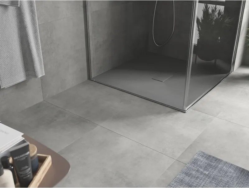 Mexen Hugo piatto doccia quadrato SMC 100 x 100 cm, grigio - 42611010