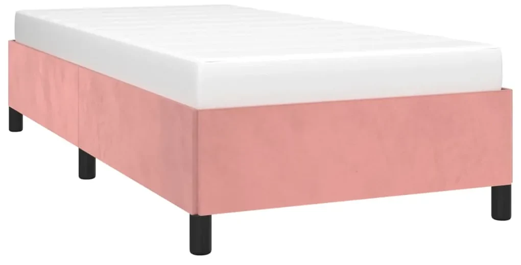 Giroletto rosa 100x200 cm in velluto