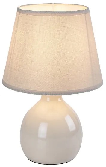 Rabalux 74076 - Lampada da tavolo INGRID 1xE14/40W/230V beige