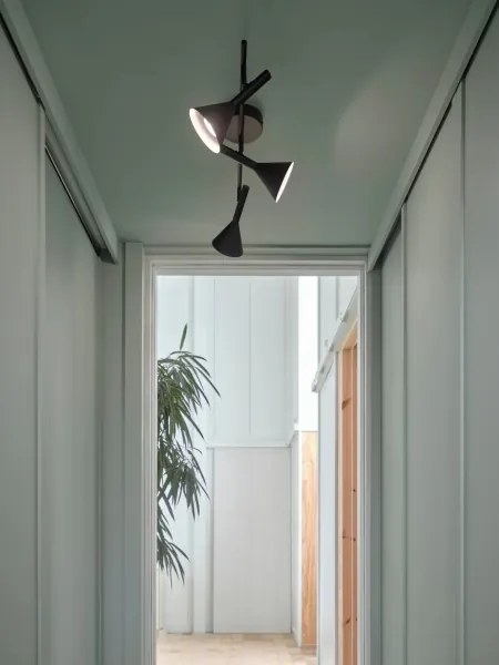 Nordlux - Faretto KELVIS 3xGU10/12W/230V nero