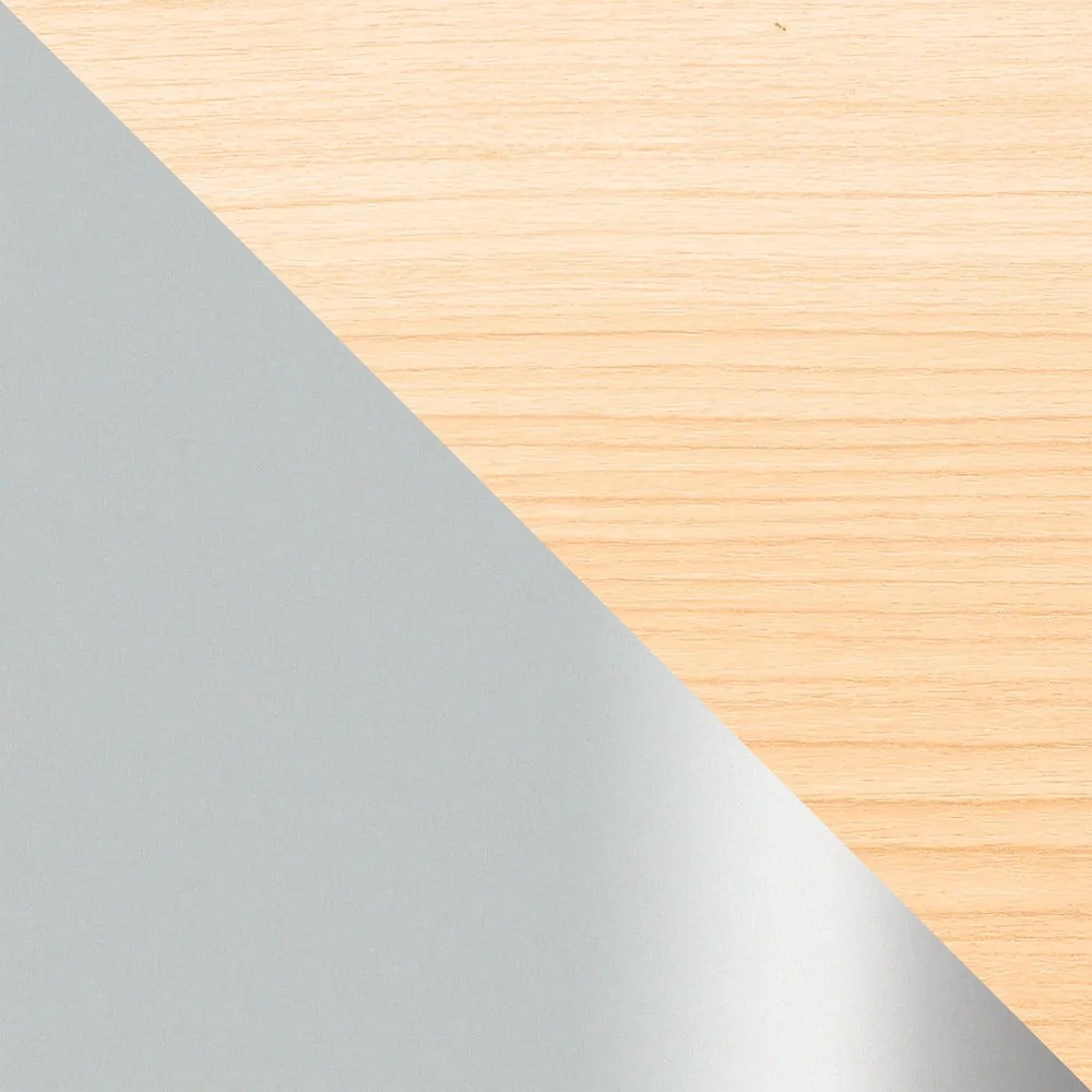 Appendiabiti da parete in alluminio bianco naturale Melody - Umbra