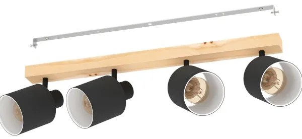 Eglo 99492 - Faretto BATALLAS 4xE27/10W/230V