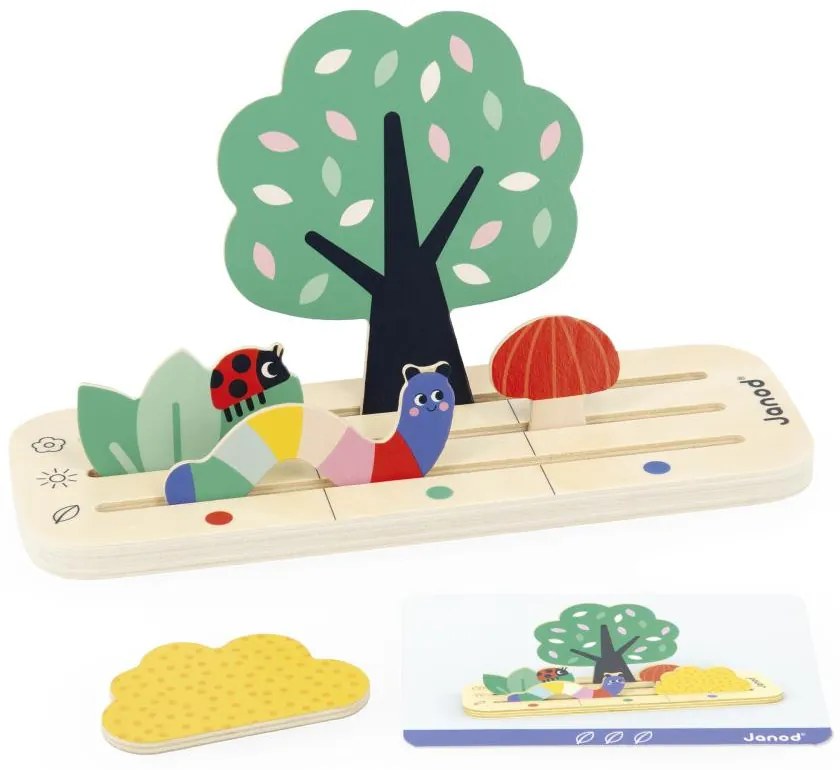 Gioco educativo per bambini - Orientarsi nello spazio - Giardino