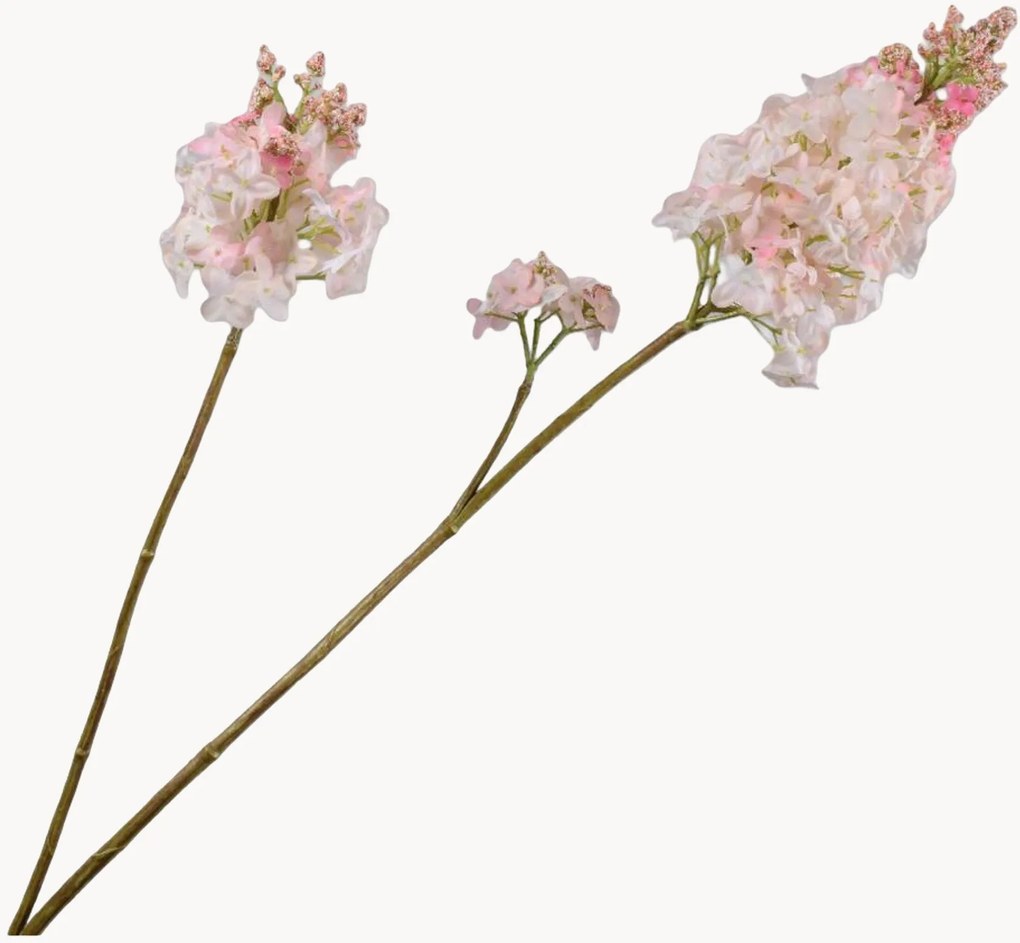 Set di 2 fiori artificiali lilla