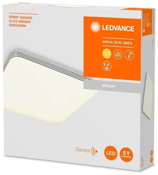 Ledvance - Plafoniera LED con sensore ORBIS LED/60W/230V 3000K