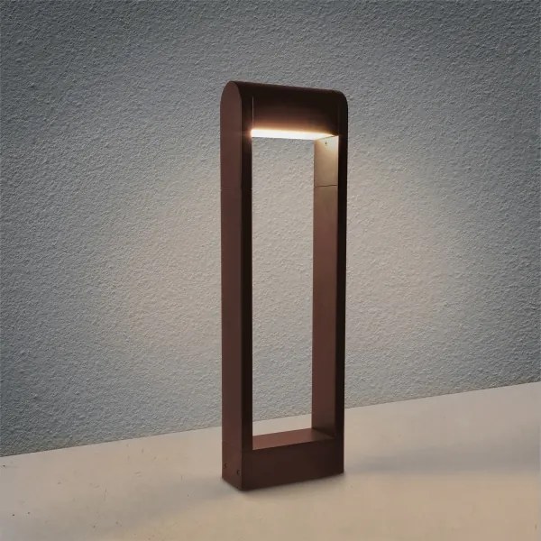 Brilagi - Lampada LED da esterno CROTONE LED/7W/230V marrone IP54 50 cm