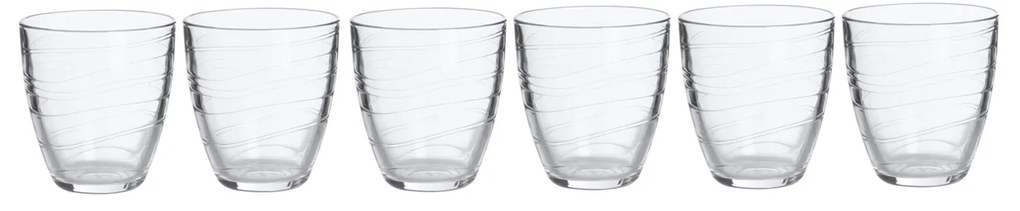 Set bicchieri acqua Mexico in vetro, 6 pezzi
