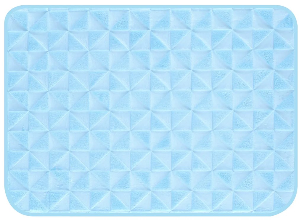 Tappeto bagno Rombi in poliestere, da 50x70 cm