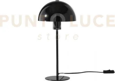 Lume popart nero in metallo struttura d20x40.1cm paralume d20x10cm