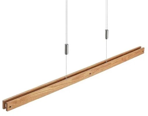 Alimara LED Lampada a Sospensione L138 Wood - Lindby