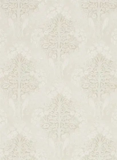 Florale Tapete Lerena von Sanderson - Ivory