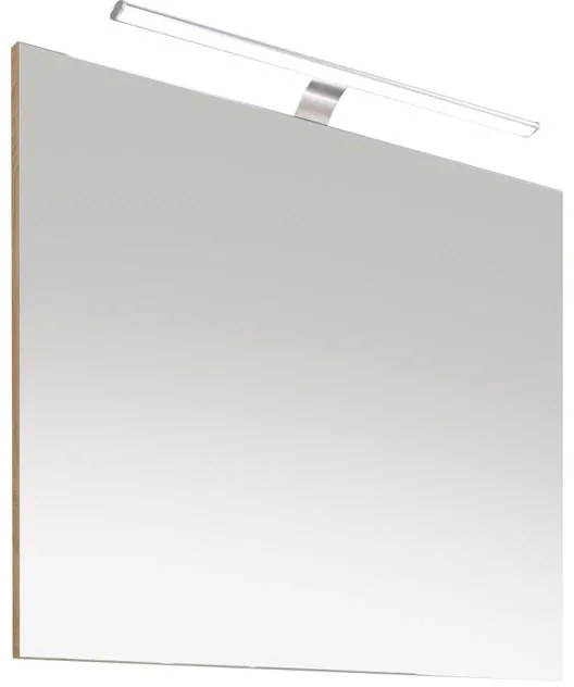 Specchio con illuminazione integrata bagno rettangolare PELIPAL L 90 x H 70 x P 4 cm