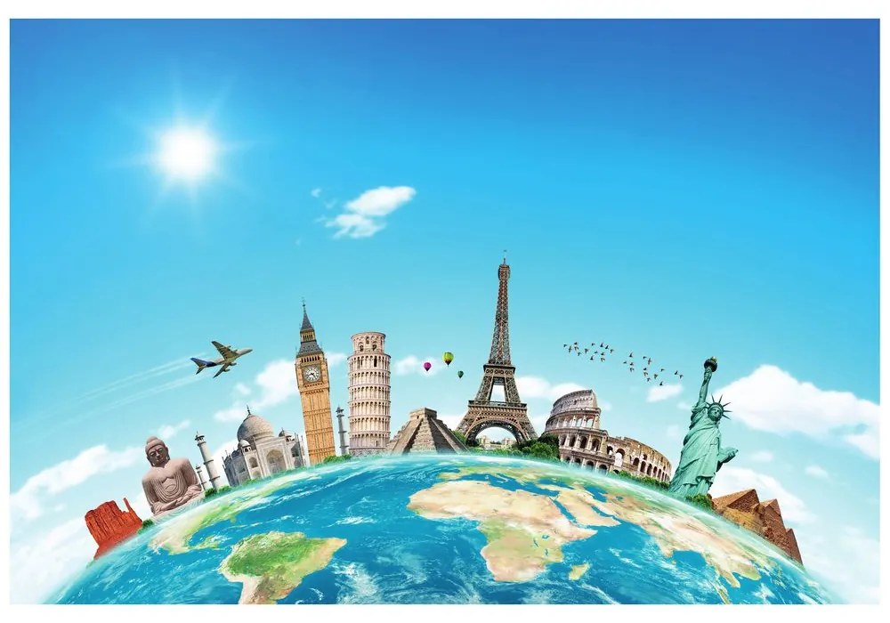 Carta da parati – Viaggio intorno al mondo