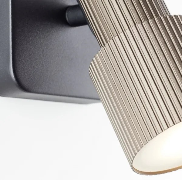 Brilliant - Luce Spot da parete a LED CADIZ 1xGU10/5W/230V bronzo