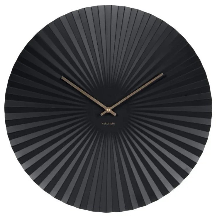 Orologio nero, ø 50 cm Sensu - Karlsson