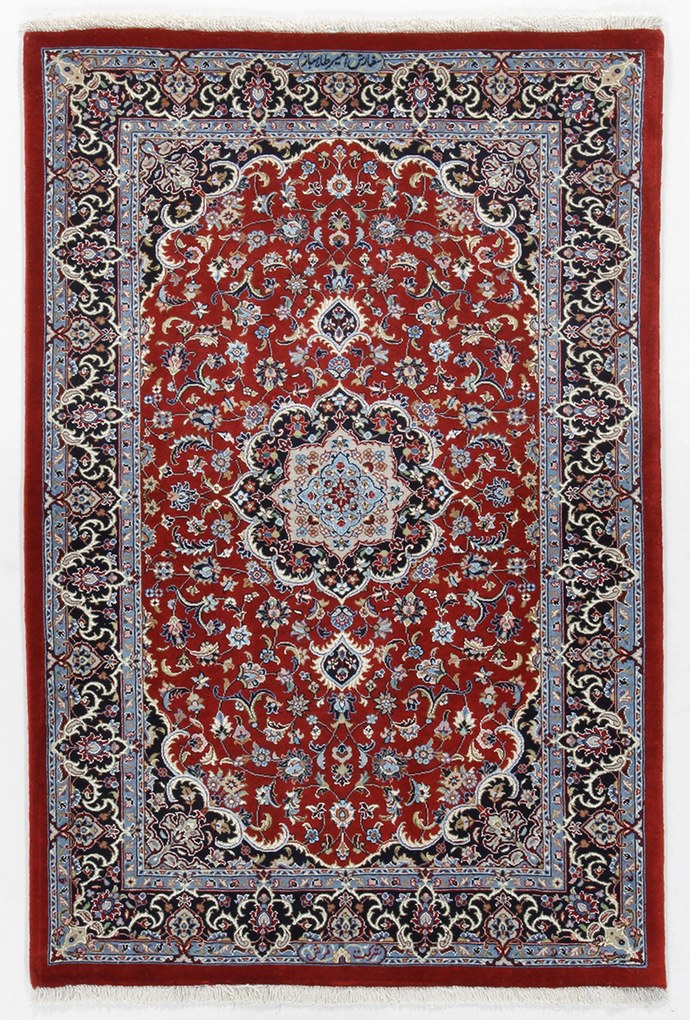 Isfahan Tappeto persiano 130 x 80 (Iran) Annodato A Mano