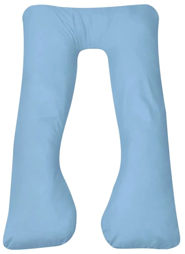 Cuscino Di Gravidanza 90 X 145 Cm Azzurro /