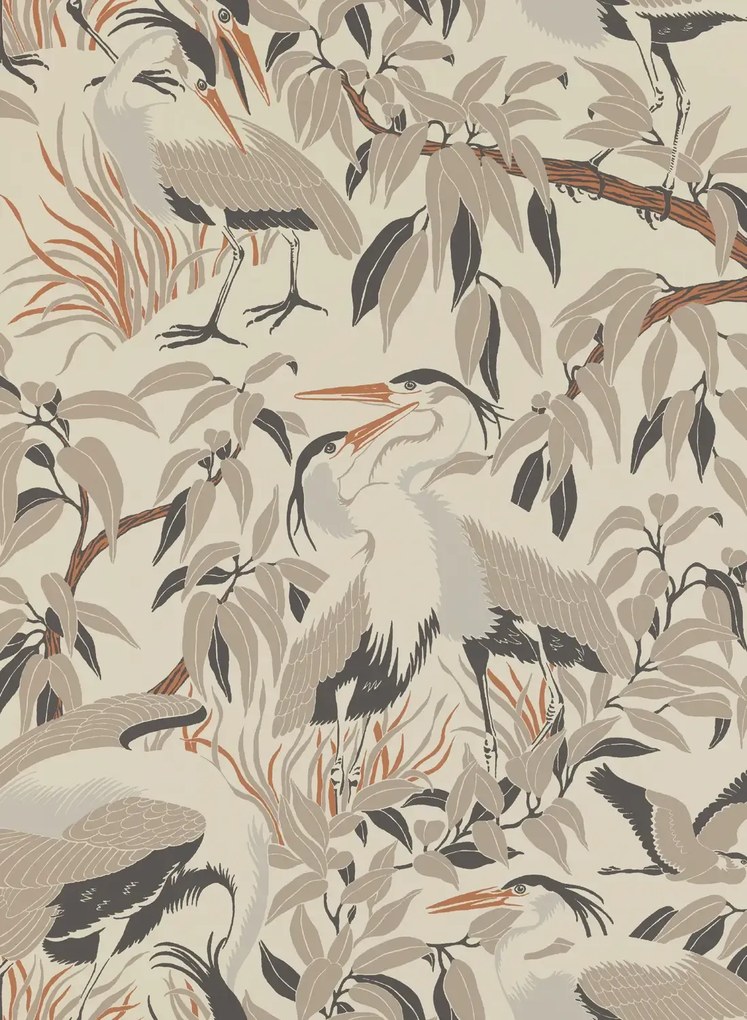 Långelid / von Brömssen Carta da parati Herons - Trench Coat