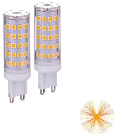 Vivida bulbs led g9 7w 629 lm (360°)  3000k 21x69mm 2pcs blister