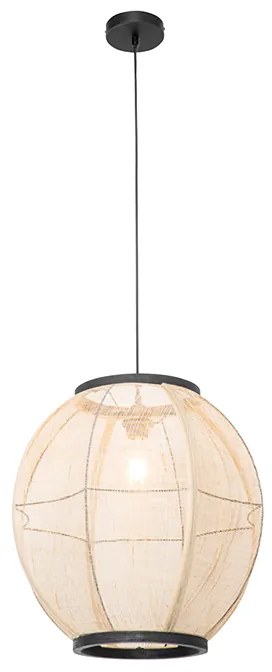 Lampada a sospensione orientale marrone 46 cm - Rob