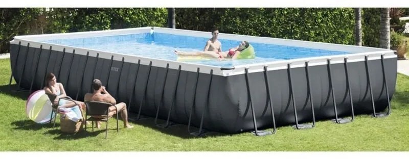 1PZ PISCINA RETTANGOLARE ULTRA XTR FRAME CON POMPA A SABBIA cm. 732x366x132 h