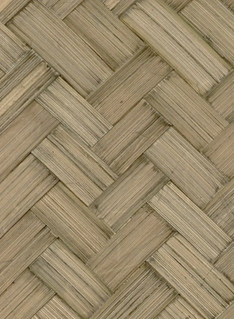CMO Paris Tapete Bambou Grand Chevron - Fumé