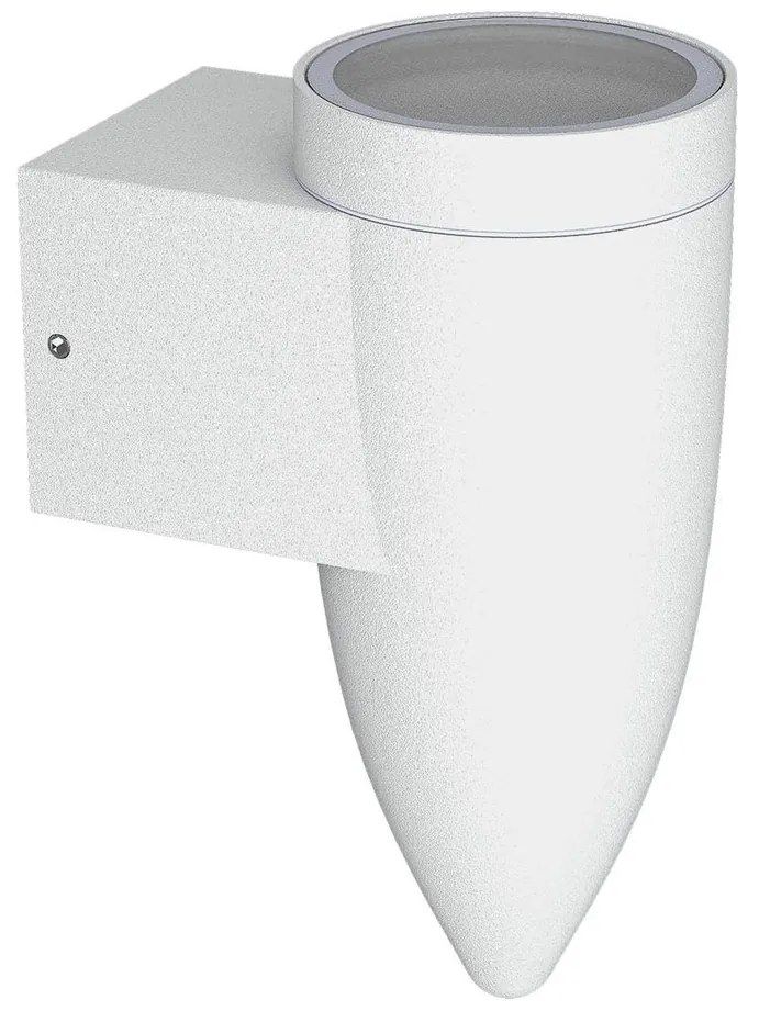 Applique da Parete a Cono per esterni IP65 GU10 - Bianca