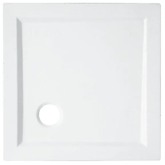 Piatto doccia SENSEA in pmma Essential bianco L 70 x L 70 x H 5 cm lucido