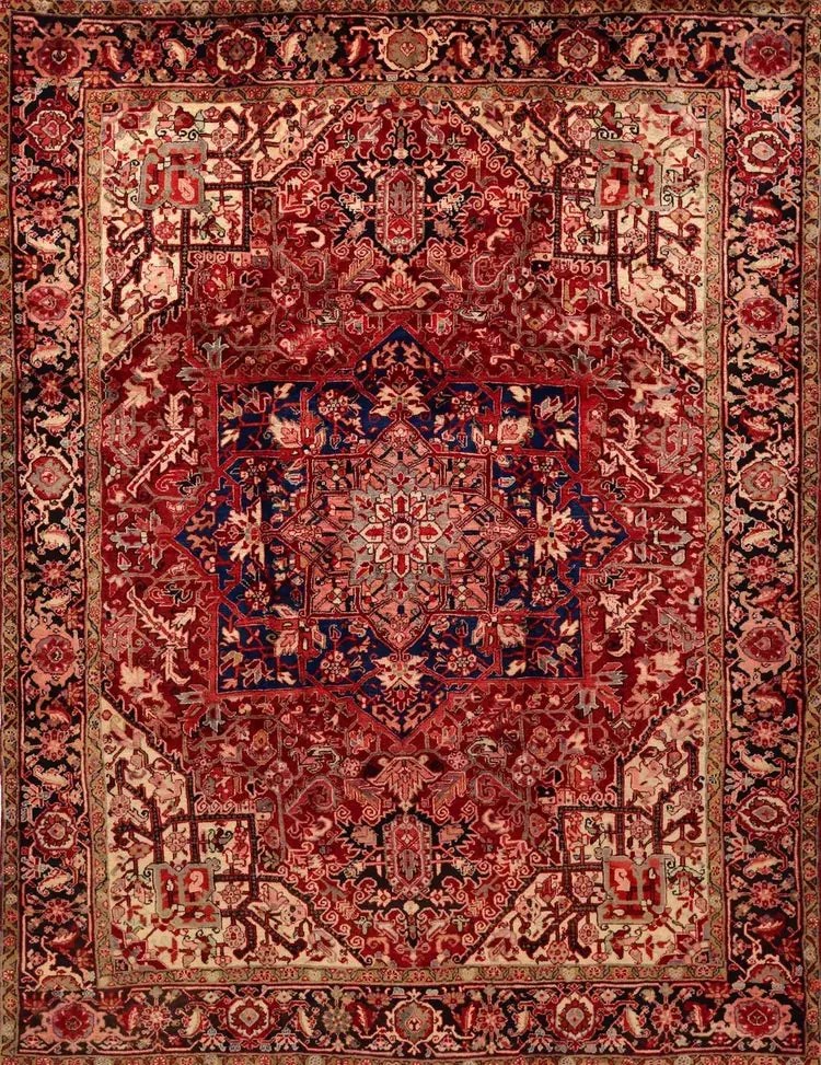 Heriz Tappeto persiano 270x340 (Iran)