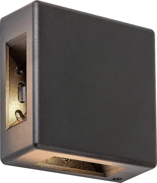 Rabalux 7317 - Applique LED per esterni LIPPA LED/6W/230V IP54 nero