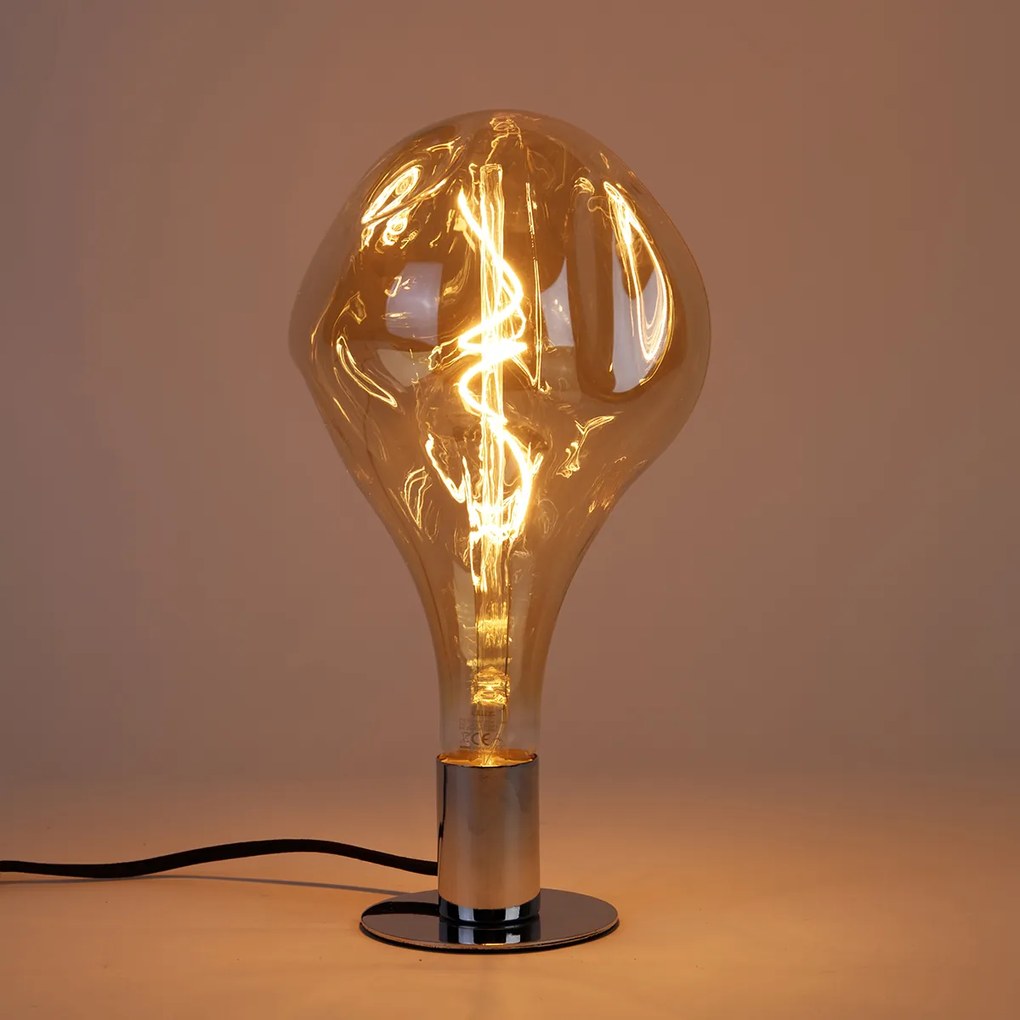 Lampadina LED dimmerabile E27 PS160 oro 6W 340lm 1800K