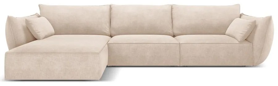 Divano angolare beige (angolo sinistro) Vanda - Mazzini Sofas