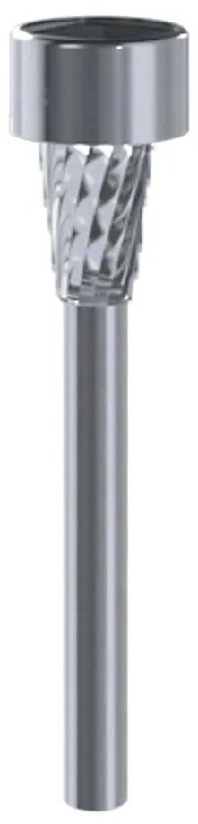 Aigostar - Lampada solare LED LED/0,006W/1,2V 29,5 cm cromo 6500K IP44