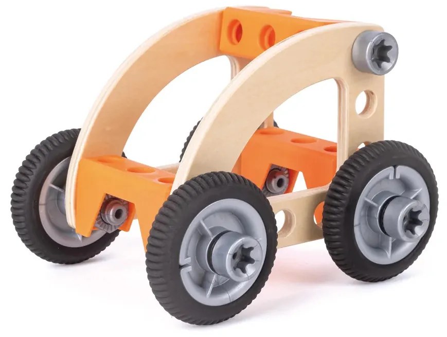 Giovane inventore - Costruisci la tua auto - 37 pezzi